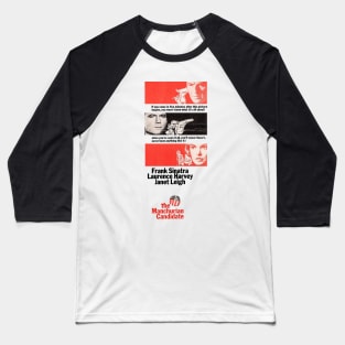 The Manchurian Candidate Movie Poster Baseball T-Shirt